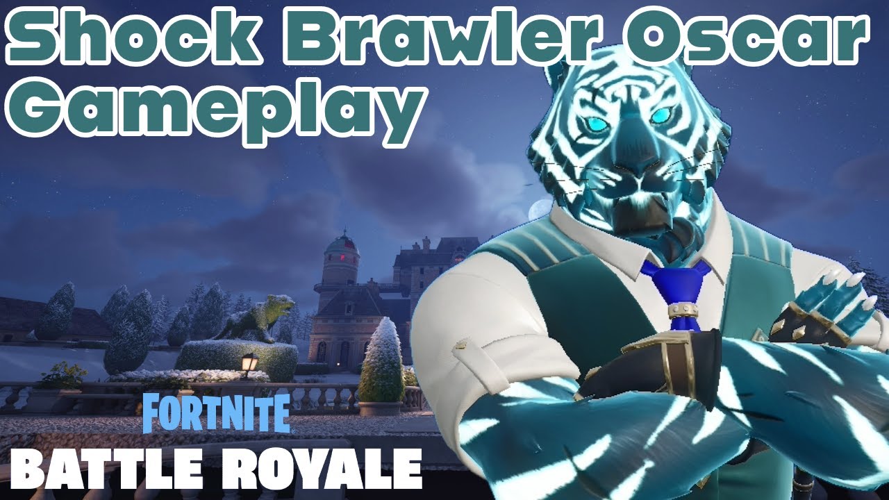 Shock Brawler Oscar Gameplay Fortnite No Commentary YouTube