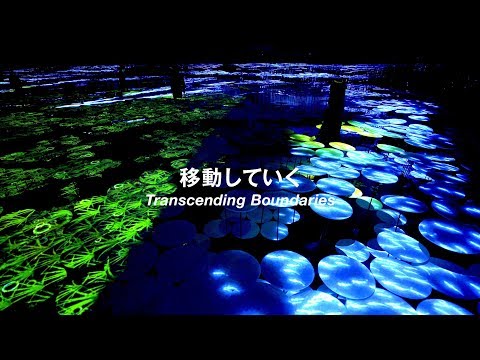 teamLab Borderless, Transcending Boundaries - The Way of the Sea / チームラボボーダレス、移動していく