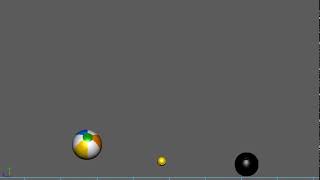 Bài 1- 3 BALLS  Bouncing Ball assignment 02 Roberto Quintana-Độ nẩy của 3 quả bóng có khối lượng #2