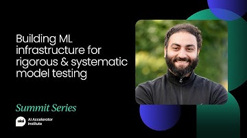 Building ML infrastructure for rigorous & systematic model testing | Computer Vision Summit Boston