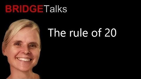 The rule of 20