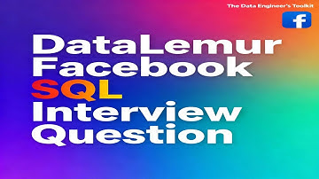 Facebook SQL Interview Question | Find Pages With No Likes 😱 | DataLemur Solution Explained!