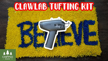 I Tried the ClawLab Tufting Kit! Full Review + My First Tufted Rug