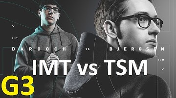 IMT vs TSM Game 3 Highlights - 2017 NALCS SPRING SPLIT - WEEK 7 DAY 3