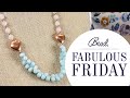 Amazonite & Rose Quartz Necklace - Fabulous Friday - Bead House