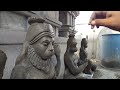 Narasimha swamy making in cement traditional cement art sculpture designs shiva artworks