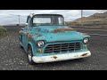 1955 Chevy Truck Patina Paint and C-Notch