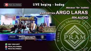 FULL ALBUM Karawitan ARGO LARAS PART 01 || Mantu Mbubak 'Bp. SARNU & Ibu KATMINI' -Boging