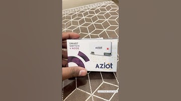 Aziot 4 Node smart Switch #smartswitches #alexa #wifi #food #electricity #yt #ytshorts #shortvideo