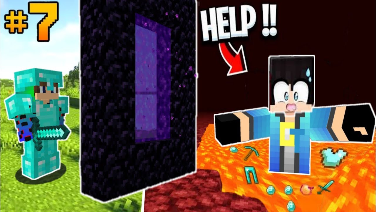 I LOST EVERYTHING IN NETHER😢 | MINECRAFT GAMEPLAY #7 - YouTube