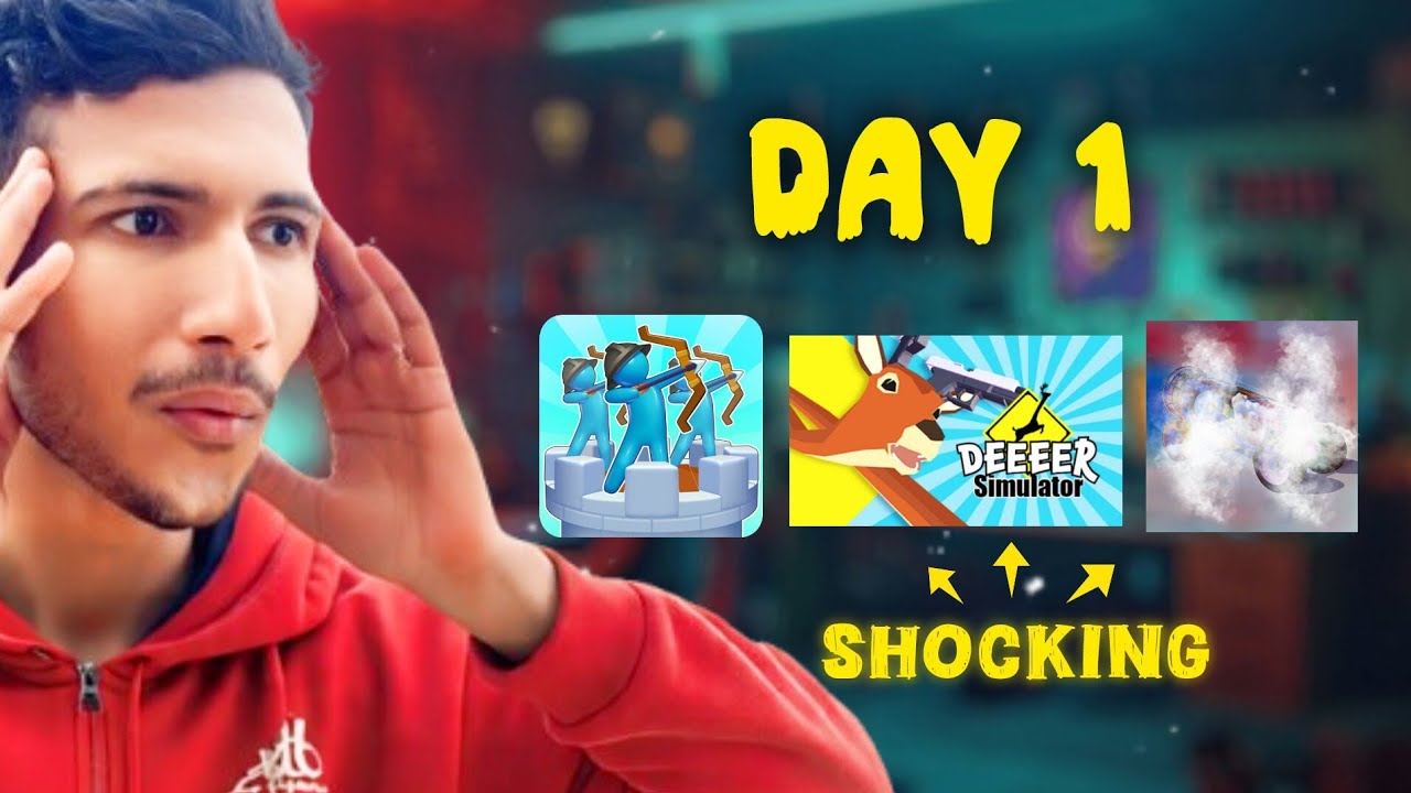 I FOUND 3 MOST SHOCKING GAMES (DAY 1)
