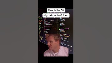 When Your Code is 45 Lines but Errors are 50+ 🤯😂