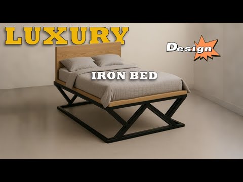 10 Modern Iron Bed Designs 2026 | Luxury Metal Bed #doublebeddesign