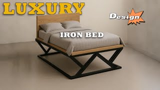 10 Modern Iron Bed Designs 2026 | Luxury Metal Bed #doublebeddesign