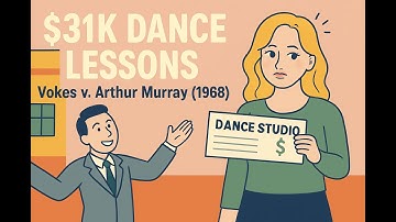 Vokes v. Arthur Murray, Inc. (1968) - Unconscionability #VokesvArthurMurray #DanceLessonCase