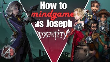 HOW I MINDGAME PRO SURVS IN RANK - IDV TOP JOSEPH TIPS - IDENTITY V PHOTOGRAPHER GAMEPLAY / TUTORIAL