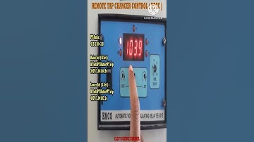 RTCC Tamil | AVR | Remote Tap changer Control #digitalcommunication