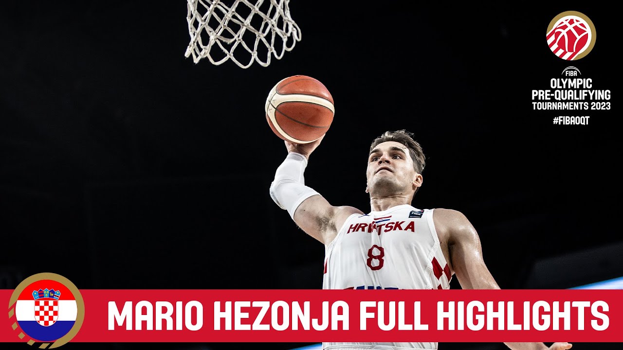 Mario Hezonja | Croatia | Full Highlights from FIBA Olympic Pre