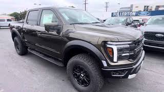 2024 Ford F-150 Raptor Shelter Green Walkaround