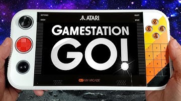 NEW Atari Handheld: Gamestation Go | MOST COMPREHENSIVE Review