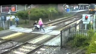 More moments of madness at UK's level crossings