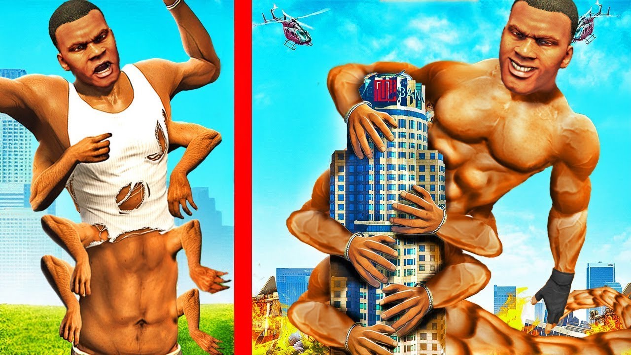 Creando a FRANKLIN ALARGADO en GTA 5