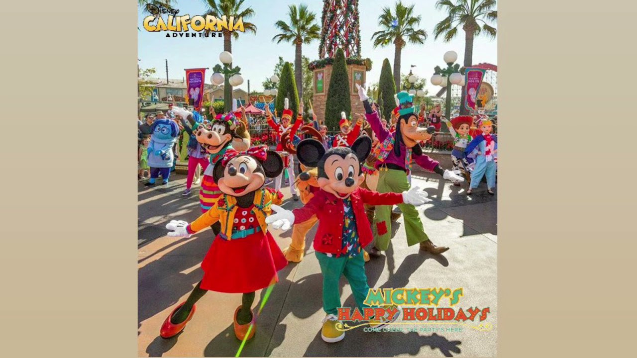 Disney California Adventure | Mickey’s Happy Holidays Cavalcade (BGM)