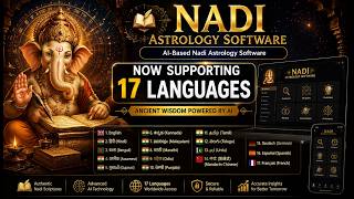 AI-Based Nadi Astrology Software | Now Supporting 17 Languages 🌍 screenshot 3