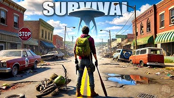 Day 1 in This NEW Open World Zomboid Ish Survival Game...