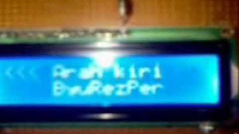Moving Text with ATMEGA8535 (Marquee LCD Text)