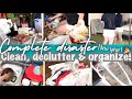 😱 COMPLETE DISASTER CLEAN WITH ME 2022 | CLEAN DECLUTTER AND ORGANIZE | CLEANING MOTIVATION 2022 🧼