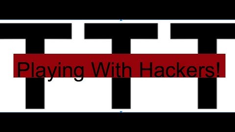 Gmod TTT | PLAYING WITH HACKERS!