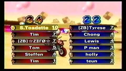 Mario Kart Wii Wi-Fi Worldwide Battle#1