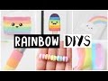 6 AMAZING RAINBOW DIYS! Easy & Cute Ideas!