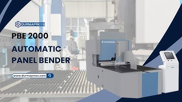 Durmapress Panel Bender Center PBE2000 Sheet Metal Servo Bending Center CNC Panel Bender