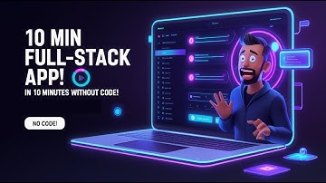 Built a Full-Stack App in 10 Minutes WITHOUT Code! 🤯 | Convex Chef Tutorial