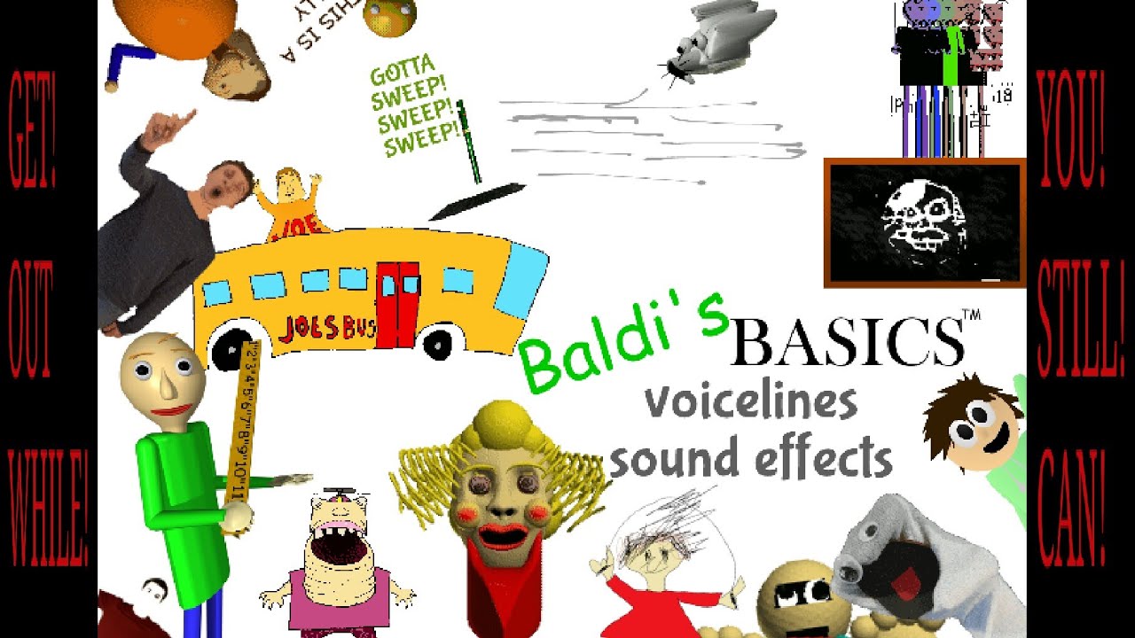 All Characters & Voices v1.3.2 - Baldi's Basics in Education and Learning  (NEW) 