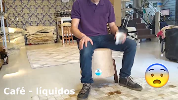 Como tirar o mau cheiro do tapete de couro?