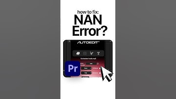 how to fix AUTOEDIT plugin not opening on MAC / NaN error