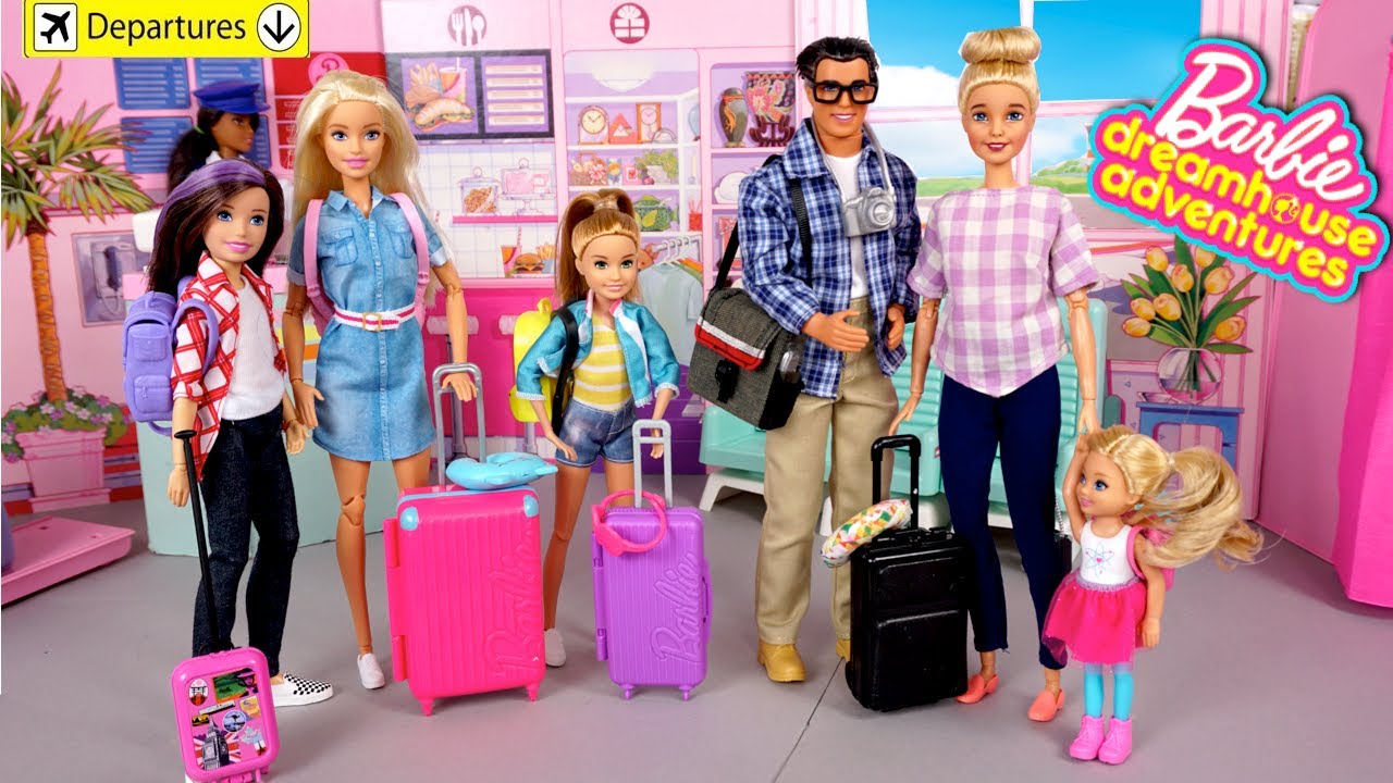 Barbie & Chelsea Airplane Travel