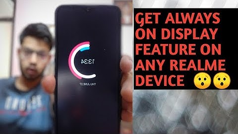 Get Always On Display On Any Android Device | Without root | feat. Realme3 pro