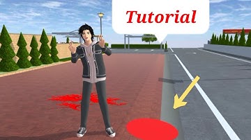Tutorial:How to make blood||Sakura School Simulator