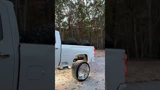 slidin to a fyp near you #liftedchevy #26x16 #highcountry #l5p #trucksoftiktok #fypage #liftedtruc