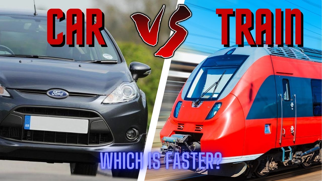 Car VS Train RACE! Top Gear Challenge (Which is FASTER?) YouTube
