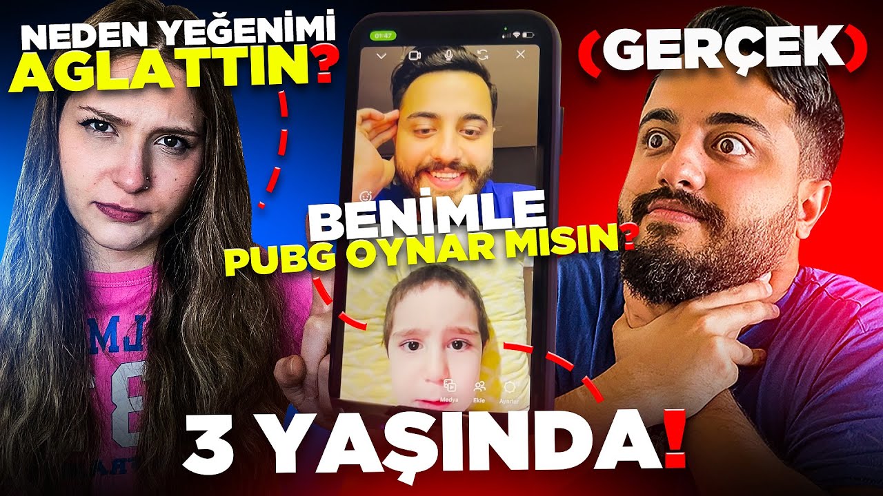 İNANMICAKSINIZ AMA 3 YAŞINDA Kİ BEBEKLE PUBG MOBİLE OYNADIM! (KÜBRANIN YEĞENİ) İZLEYİCİMMİŞ!