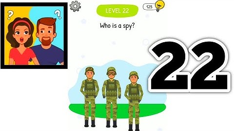 Who is? Brain Teaser & Tricky Riddles Level 22 Gameplay Walkthrough (Android & IOS) #shorts