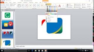 How to create icons in Microsoft PowerPoint | Create new google map