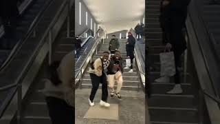 Epic fall from Stairs πππ