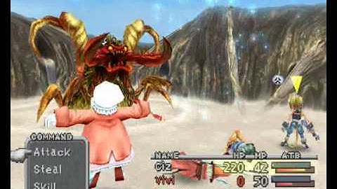 FFIX - Low Level No Items Challenge - Antlion