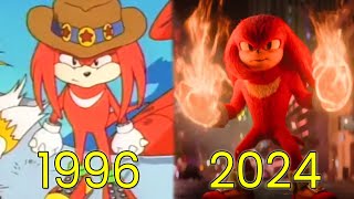 Evolution Of Knuckles In Movies Tv 1996-2024